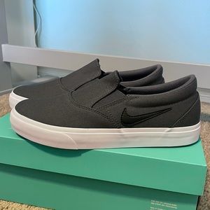 BRAND NEW in Box Nike SB Charge Slip. Sz Men’s 8.5, Women’s 10. Grey